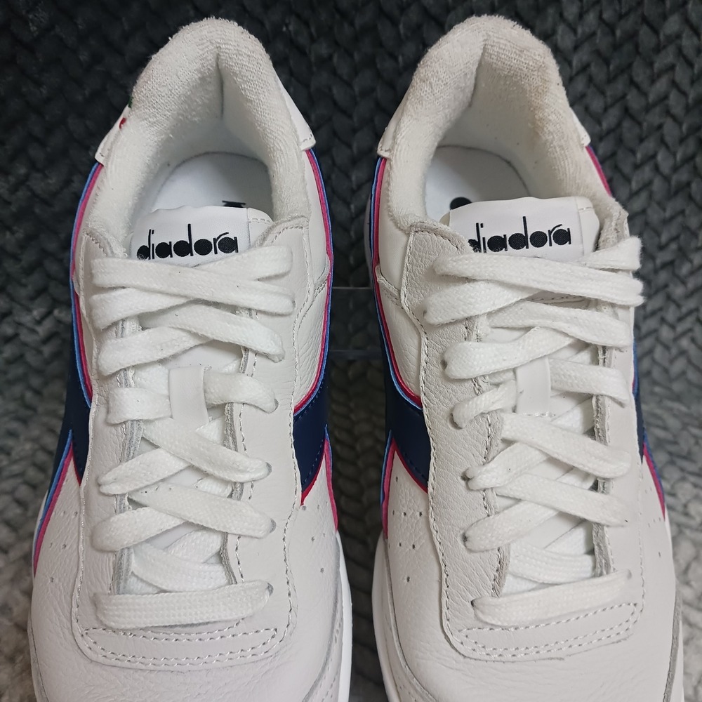 Diadora Maverick Americana Men's Sneakers Shoes Dawn Blue White Italy Logo Sz 8 - Picture 5 of 16